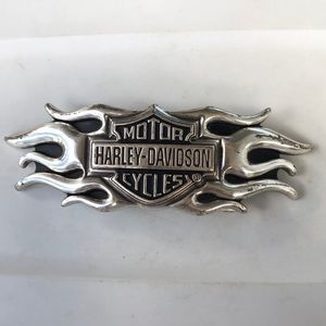 Harley Davidson Flame 🔥 Belt Buckle. Missing hook